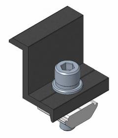 30MM END CLAMP BLACK