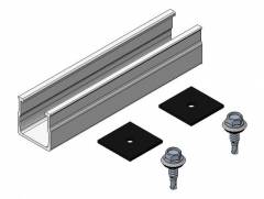 140MM MINIRAIL+SCREWS+PADS