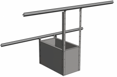 GSE GROUND MOUNT BOX FRONT AND BACK