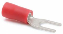 RED FORK TERMINAL 5.3MM (100)