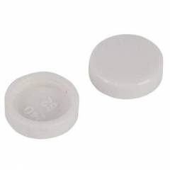 WHITE SCREW CAPS PK(50)